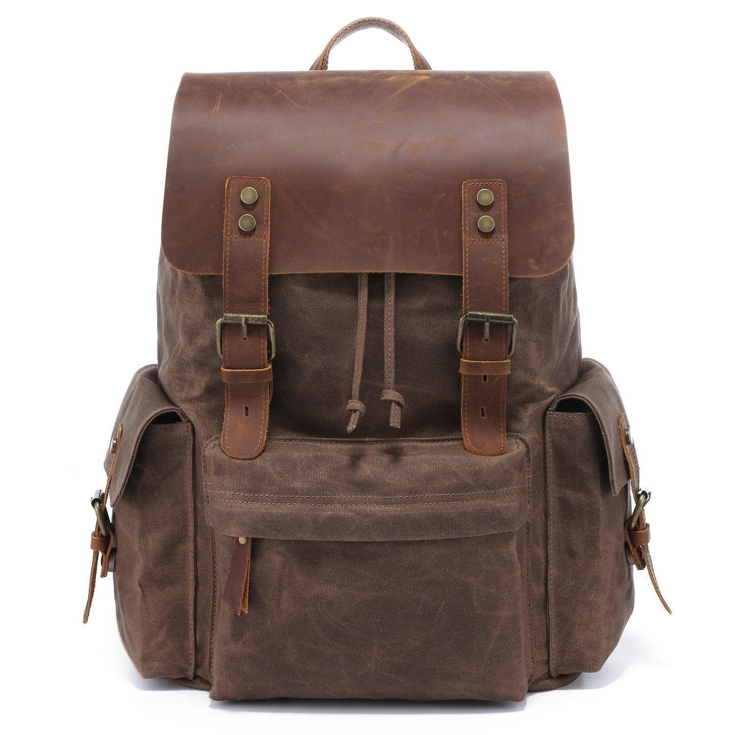 Canvas shoulder bag for men - melvincucci