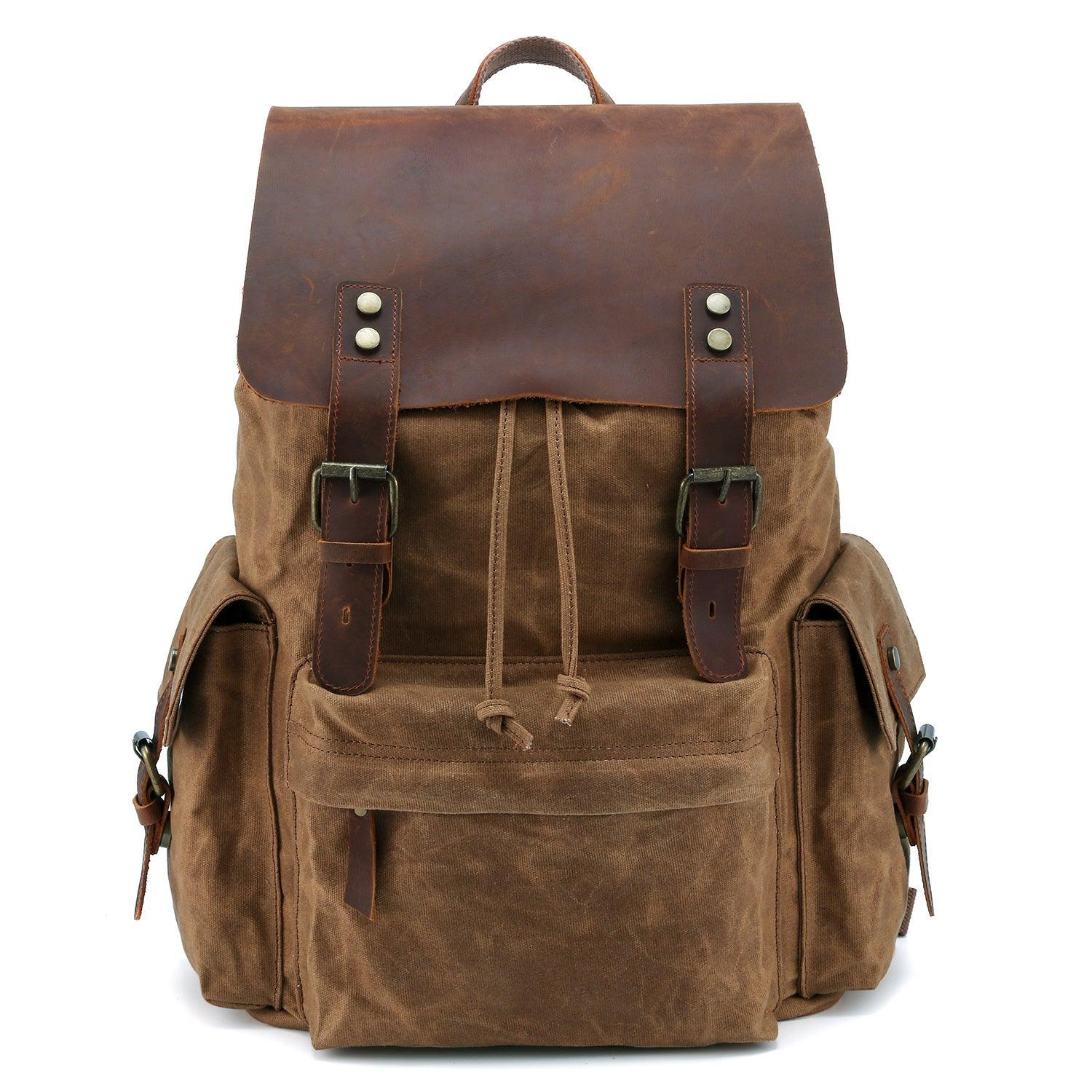 Canvas shoulder bag for men - melvincucci