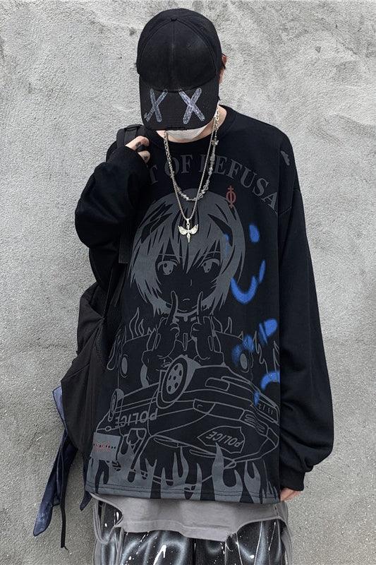 Cartoon Japanese Sweatshirt Men And Women - melvincucci