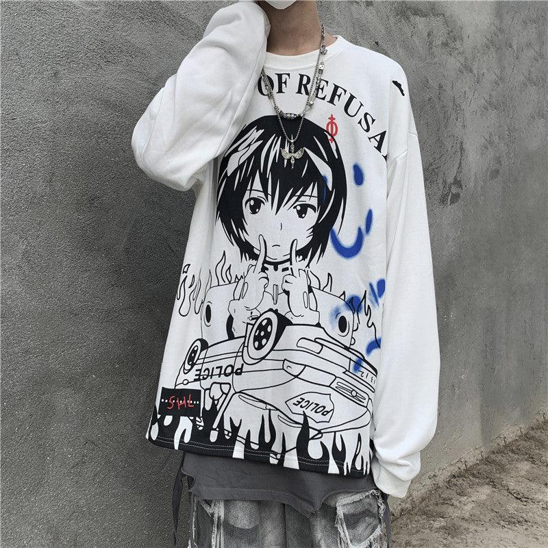 Cartoon Japanese Sweatshirt Men And Women - melvincucci