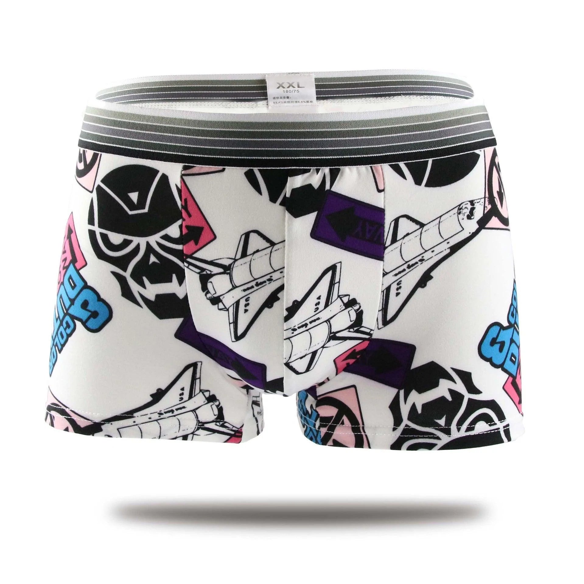 Cartoon Underwear Men's Underwear Mid-waist Men's Underwear Boxer Briefs - melvincucci