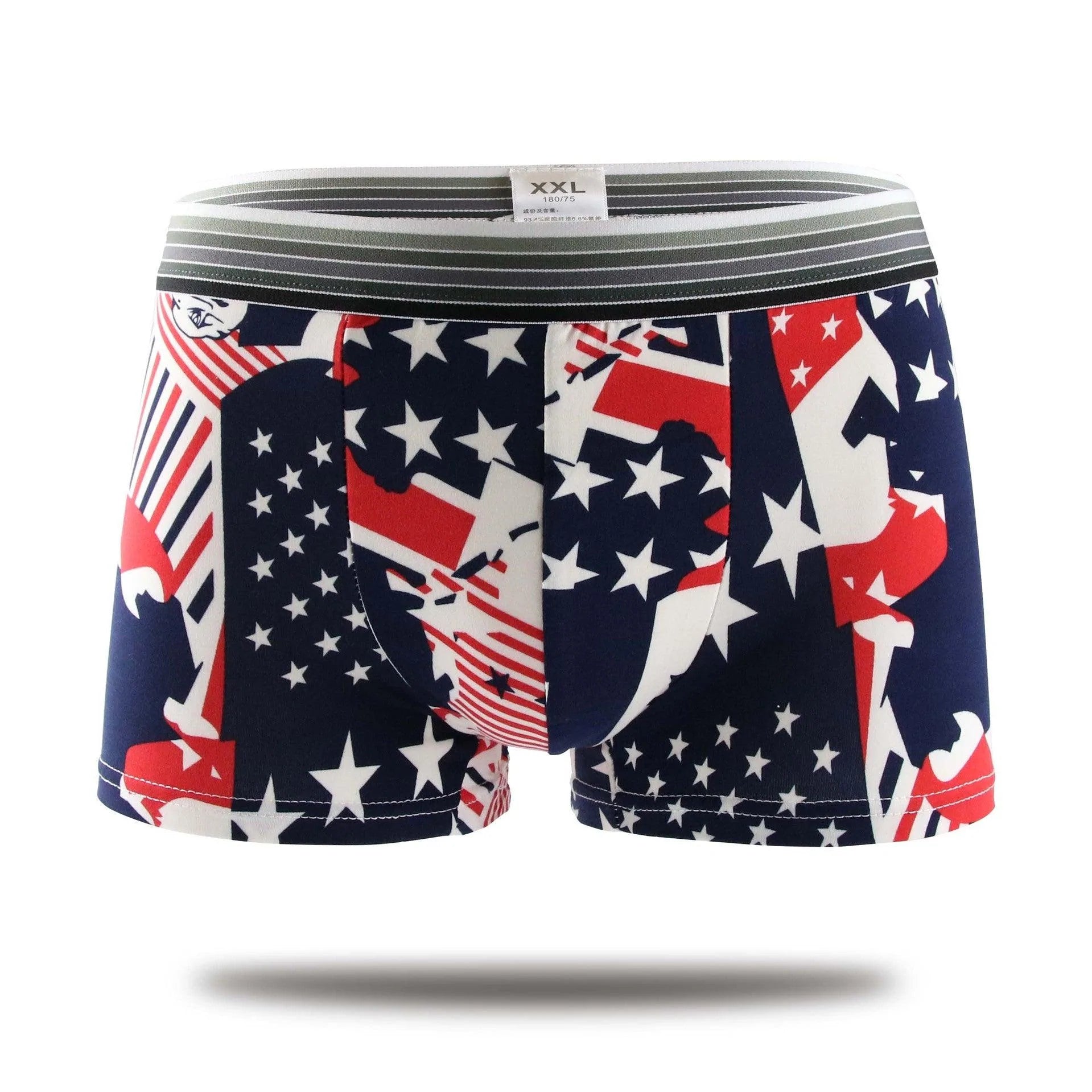 Cartoon Underwear Men's Underwear Mid-waist Men's Underwear Boxer Briefs - melvincucci