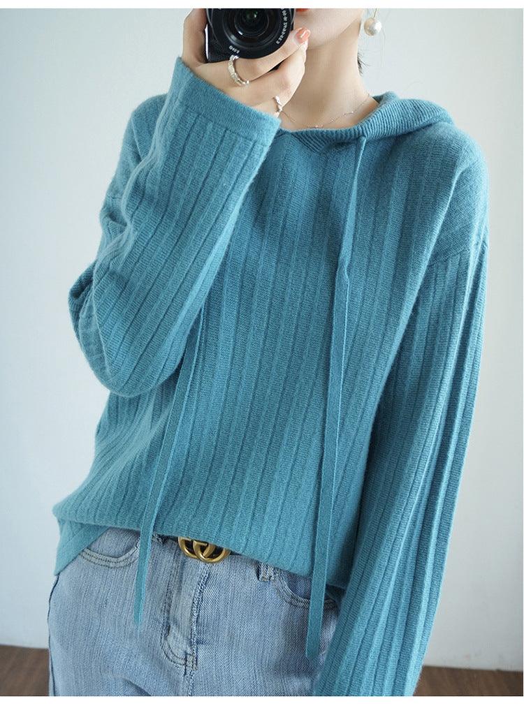 Cashmere hooded sweatshirt - melvincucci