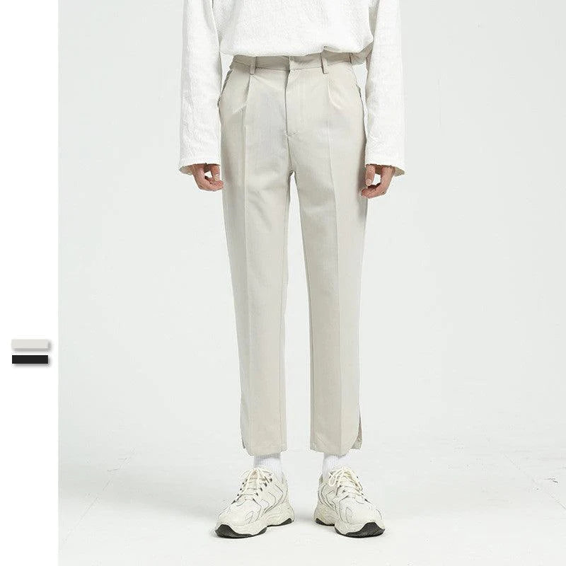 Casual British suit trousers men - melvincucci