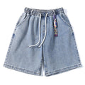 Casual Denim Shorts For Men And Women Loose Trendy Pants - melvincucci