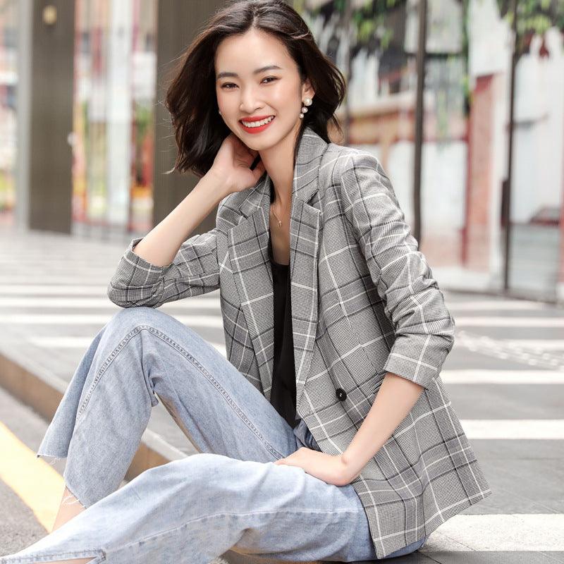 Casual Fashion Suit Jacket Women Casual Slim Small Suit Jacket - melvincucci