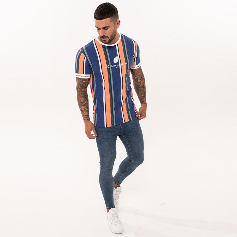 Casual fitness t-shirt men - melvincucci
