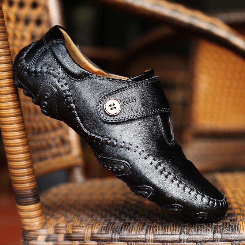 Casual Leather Shoes Korean Fashion Shoes Men - melvincucci
