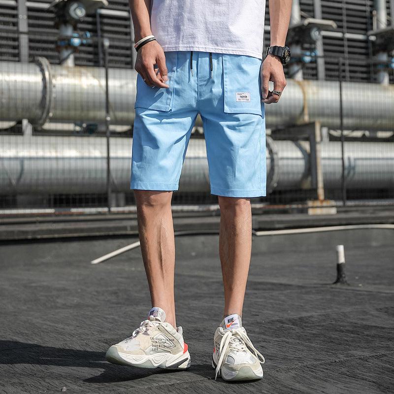 Casual loose tooling shorts men - melvincucci
