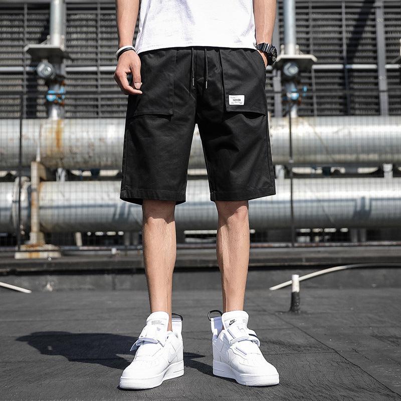 Casual loose tooling shorts men - melvincucci