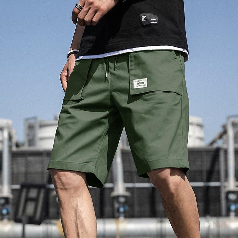 Casual loose tooling shorts men - melvincucci