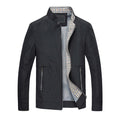 Casual Men Jacket Bomber Solid Sportswear Men Jackets - melvincucci