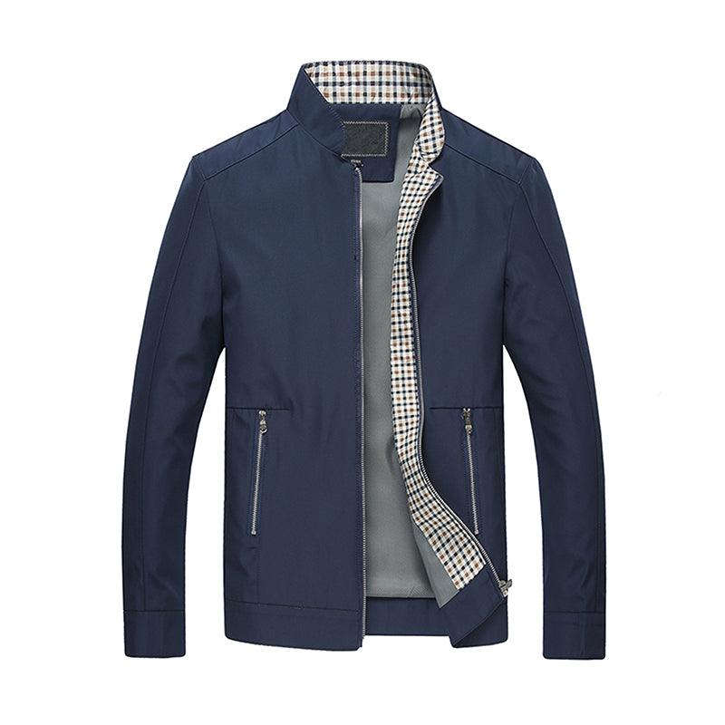 Casual Men Jacket Bomber Solid Sportswear Men Jackets - melvincucci