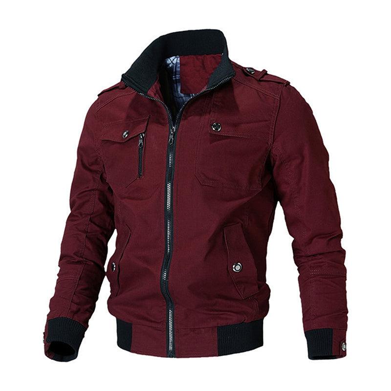 Casual Men Jacket Spring Autumn Army Military Men Coats Male Outerwear Windbreaker - melvincucci