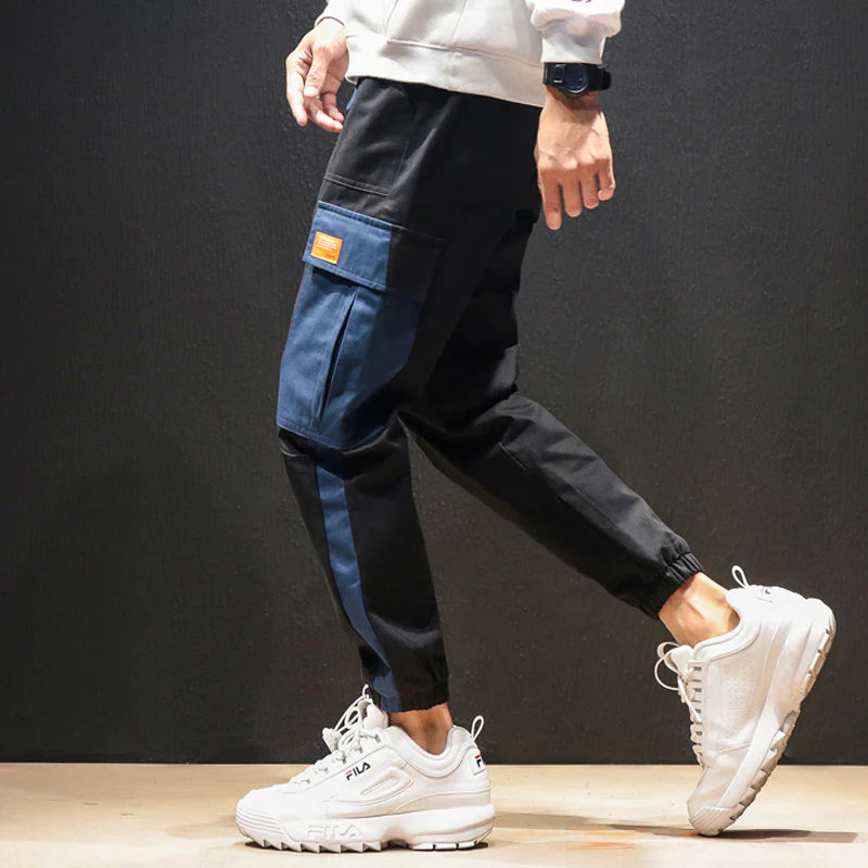 Casual pants men loose tooling harem pants - melvincucci
