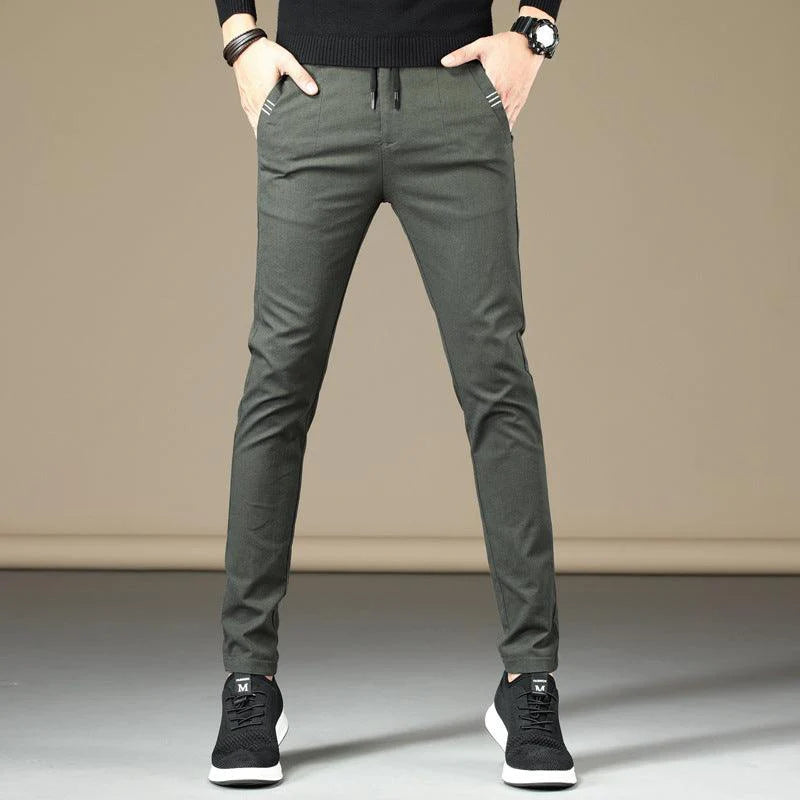 Casual pants men trendy wild youth casual pants - melvincucci