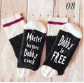 Casual Socks Men And Women English Alphabet Socks Cotton Socks - melvincucci