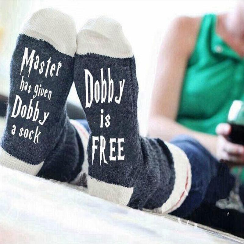 Casual Socks Men And Women English Alphabet Socks Cotton Socks - melvincucci