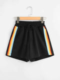 Casual Sports Loose Rainbow Shorts Women Fitness Women - melvincucci