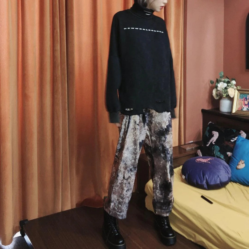 Casual wide leg pants - melvincucci