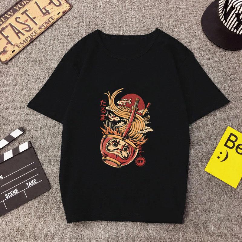 Cat anime T-shirt men - melvincucci