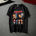 Cat anime T-shirt men - melvincucci