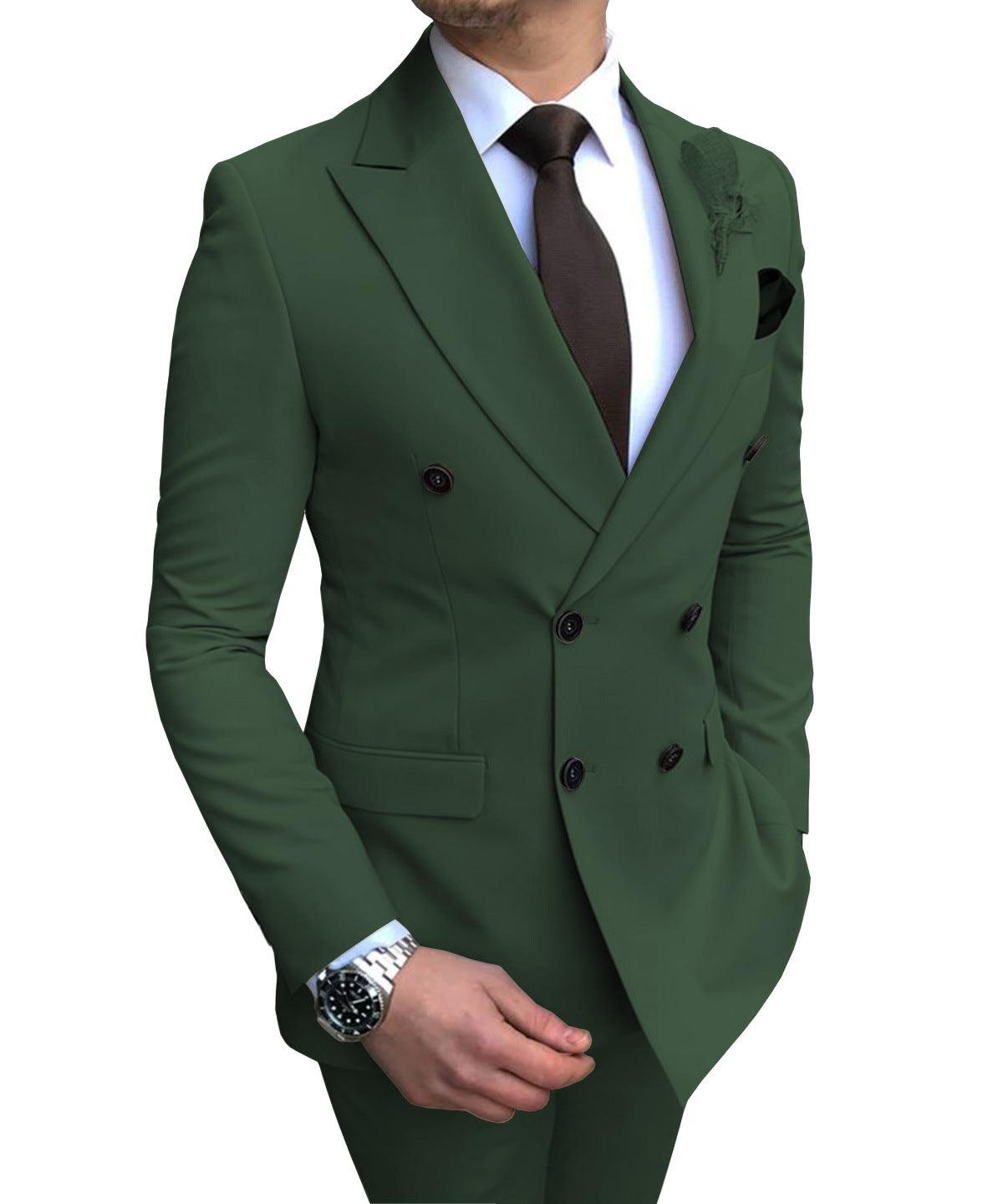 Suit Suit Men's Two-piece Groomsmen Costume Wedding - melvincucci