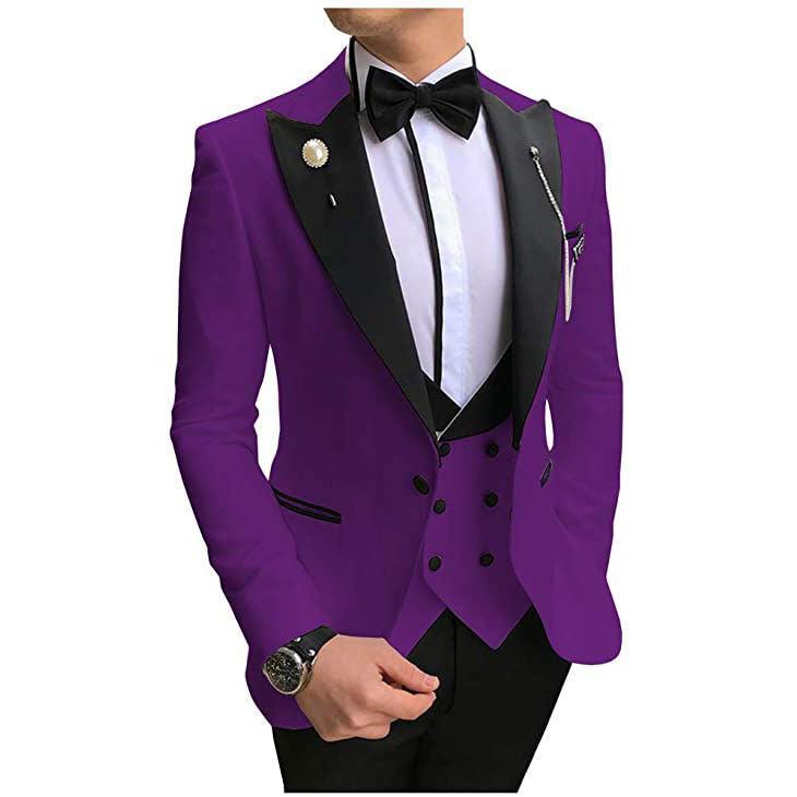 Men's Slim Three-piece Performance Set - melvincucci