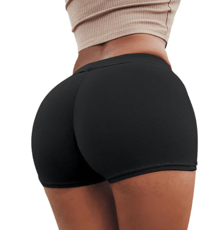 Cheap Stretchy Booty Shorts Women Sportwear Push Up Shorts Femme Wholesale Price Good Quality Soft Skinny Mini Short - melvincucci