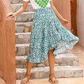 Chiffon Floral Skirt Women - melvincucci