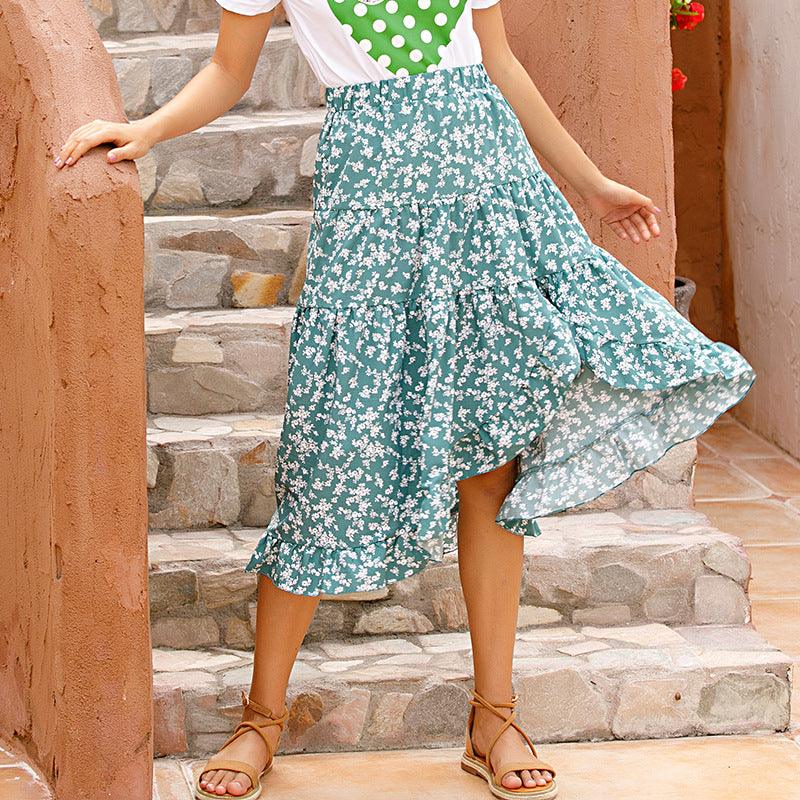 Chiffon Floral Skirt Women - melvincucci