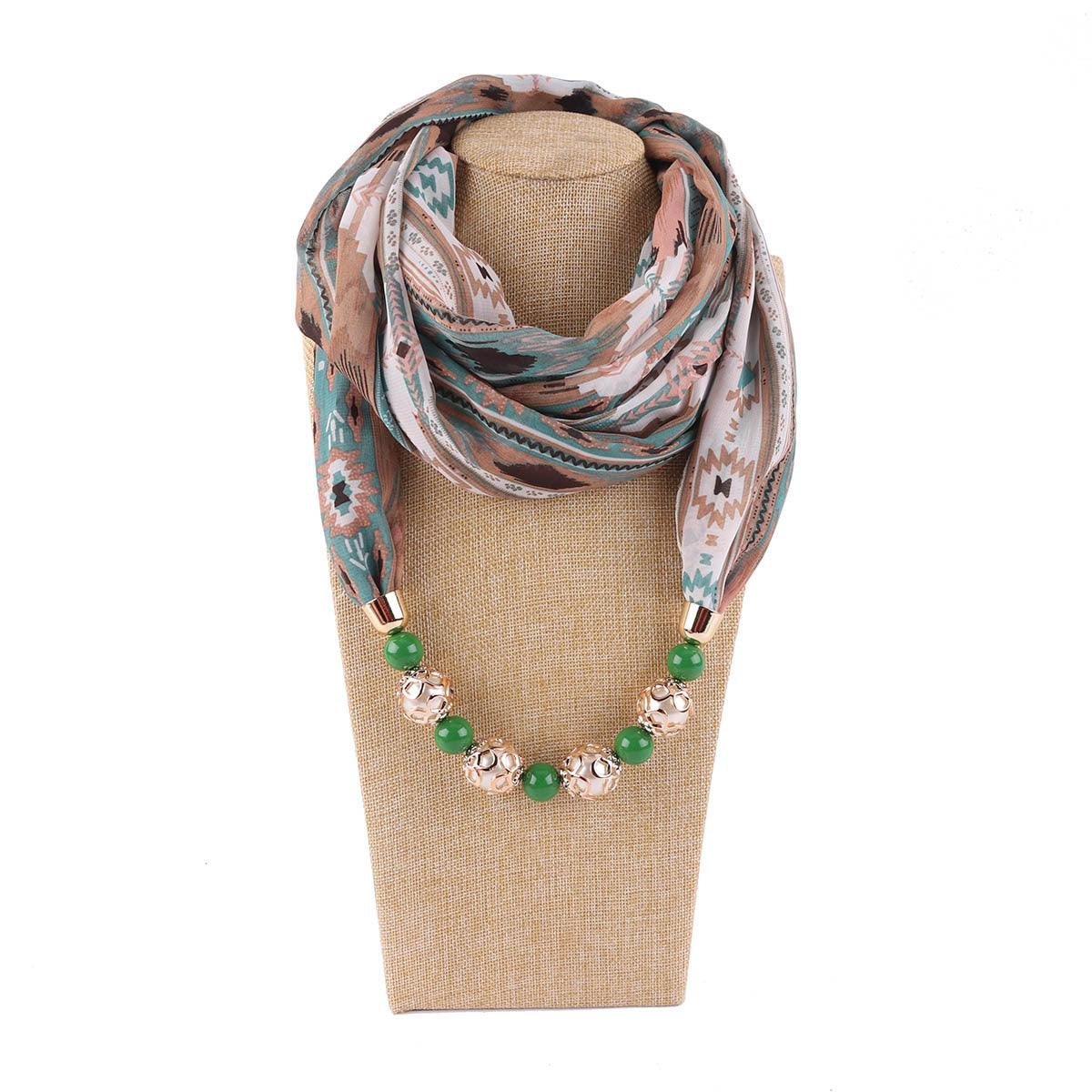 Chiffon scarf spring and summer Necklace - melvincucci
