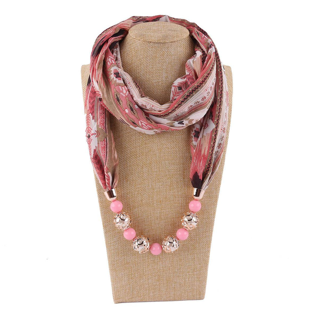 Chiffon scarf spring and summer Necklace - melvincucci