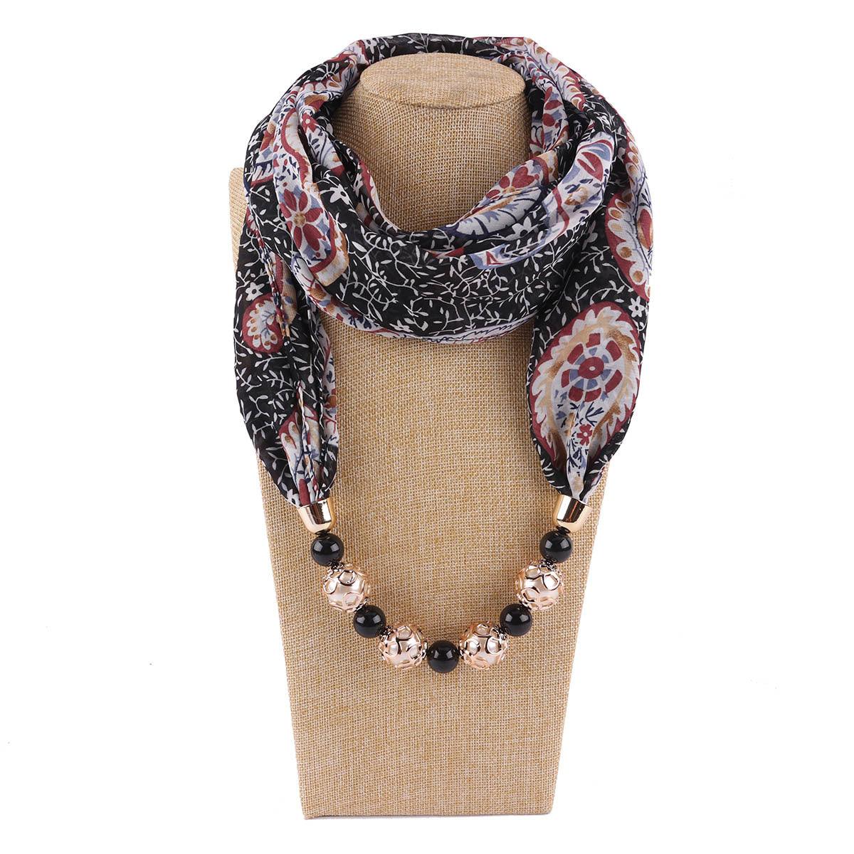 Chiffon scarf spring and summer Necklace - melvincucci