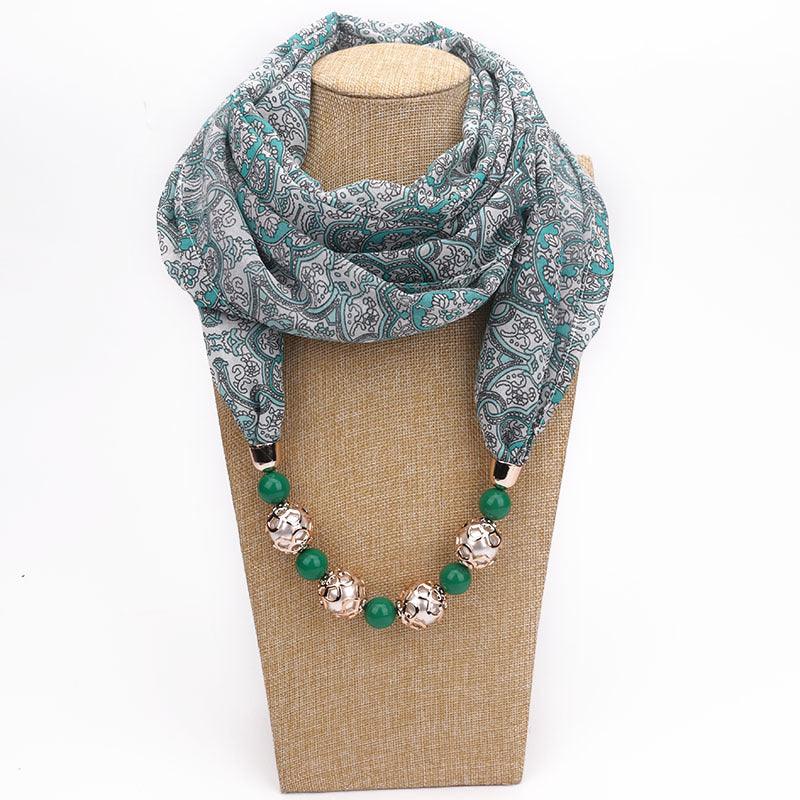 Chiffon scarf spring and summer Necklace - melvincucci