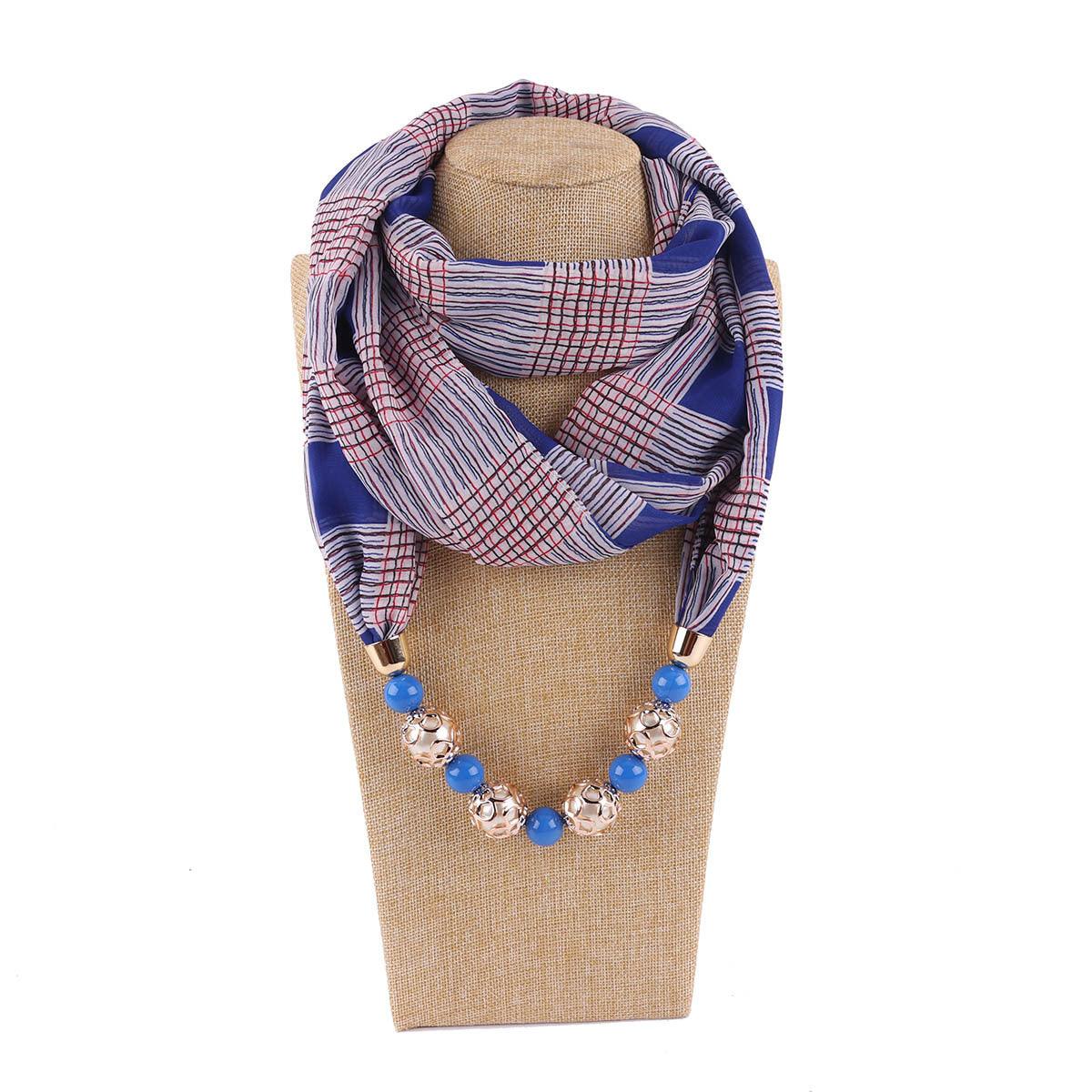 Chiffon scarf spring and summer Necklace - melvincucci