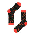 Chili Orange Happy Socks Tide Socks Men - melvincucci