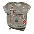 Christmas costume snowman elk t-shirt Christmas t-shirt for men and women - melvincucci