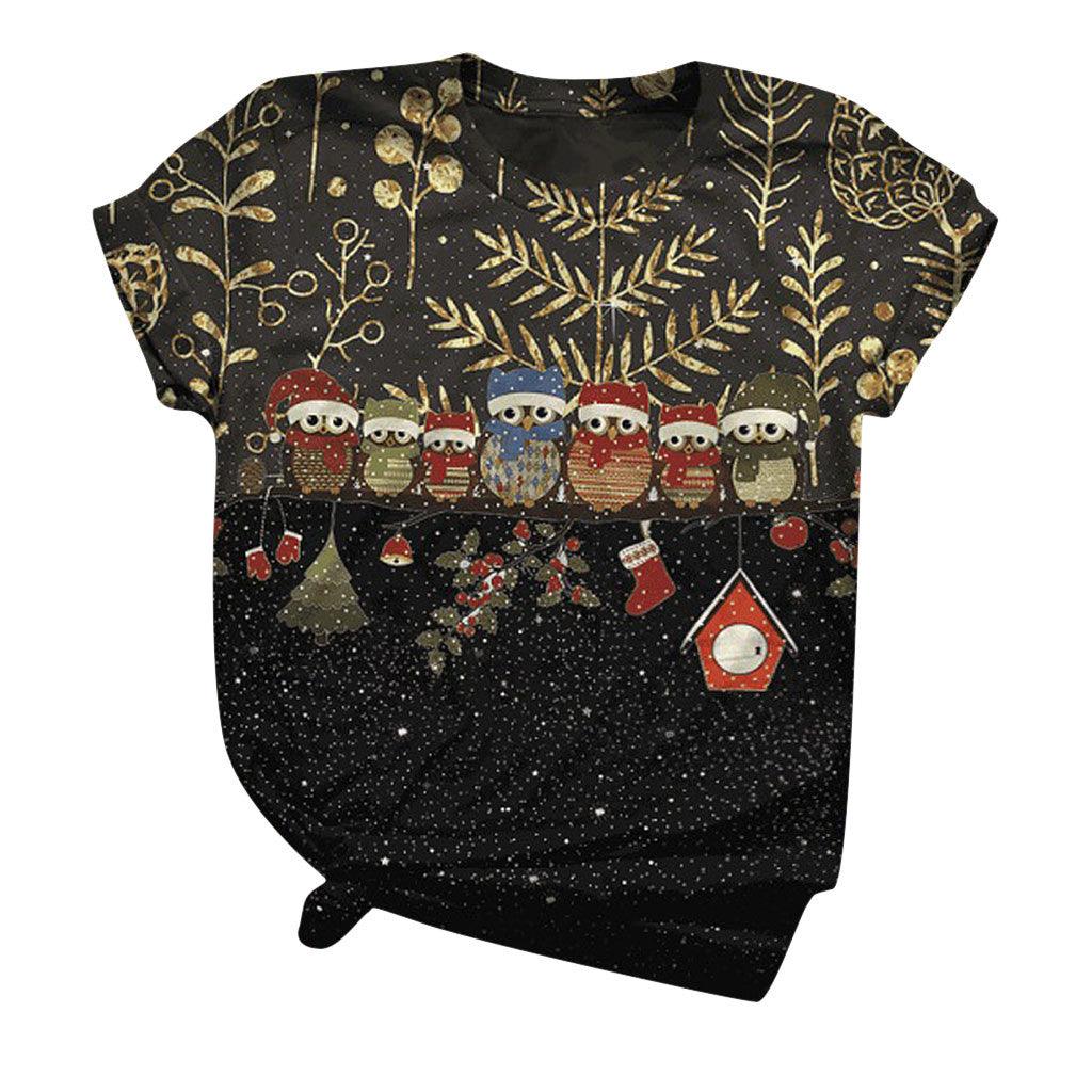 Christmas costume snowman elk t-shirt Christmas t-shirt for men and women - melvincucci