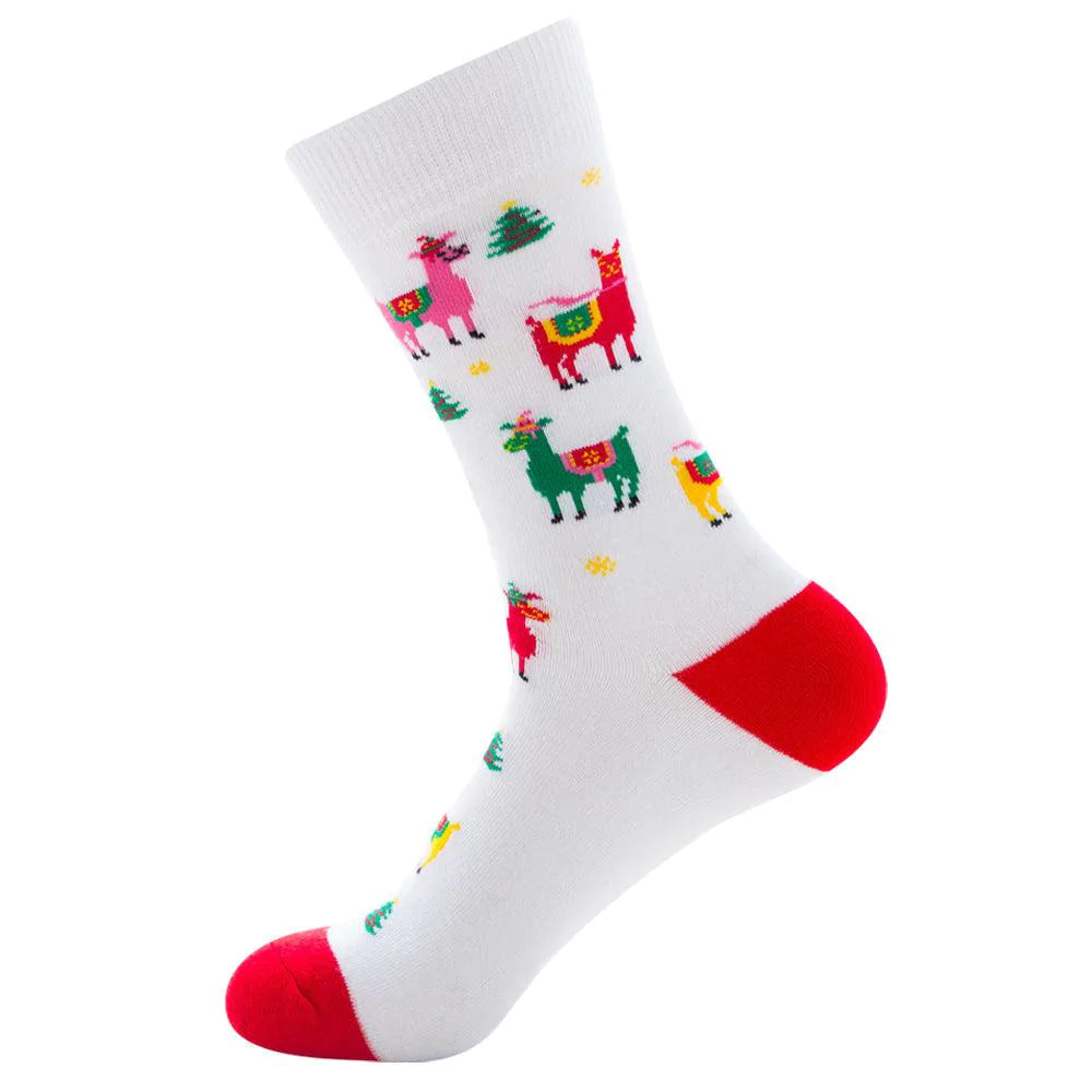 Christmas Socks Santa Claus Elk Socks Men - melvincucci
