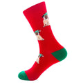 Christmas Socks Santa Claus Elk Socks Men - melvincucci