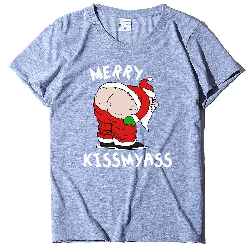 Christmas Women T-Shirt Funny Santa Unisex - melvincucci