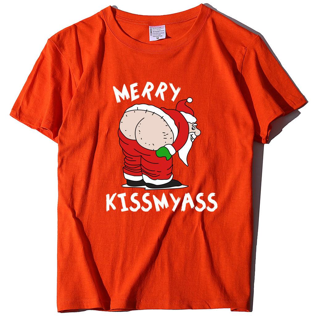 Christmas Women T-Shirt Funny Santa Unisex - melvincucci