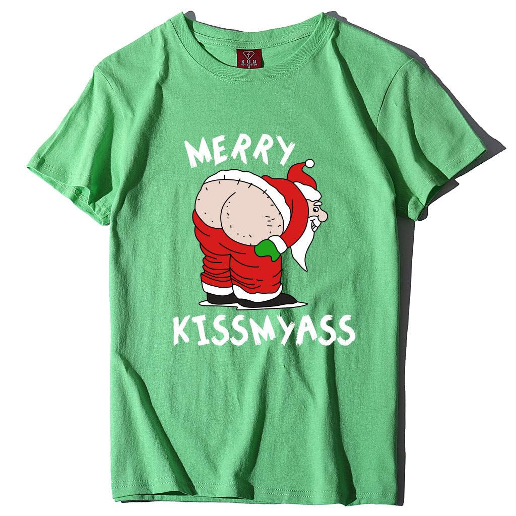 Christmas Women T-Shirt Funny Santa Unisex - melvincucci
