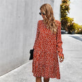 Classic Printed Dress Women - melvincucci