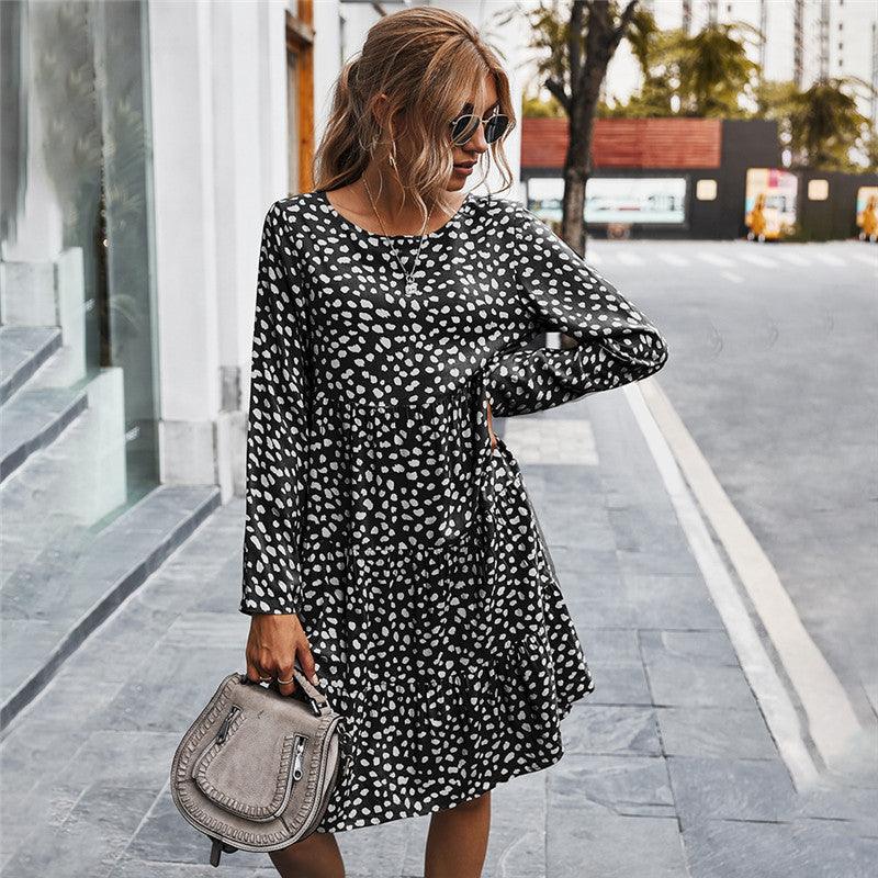 Classic Printed Dress Women - melvincucci