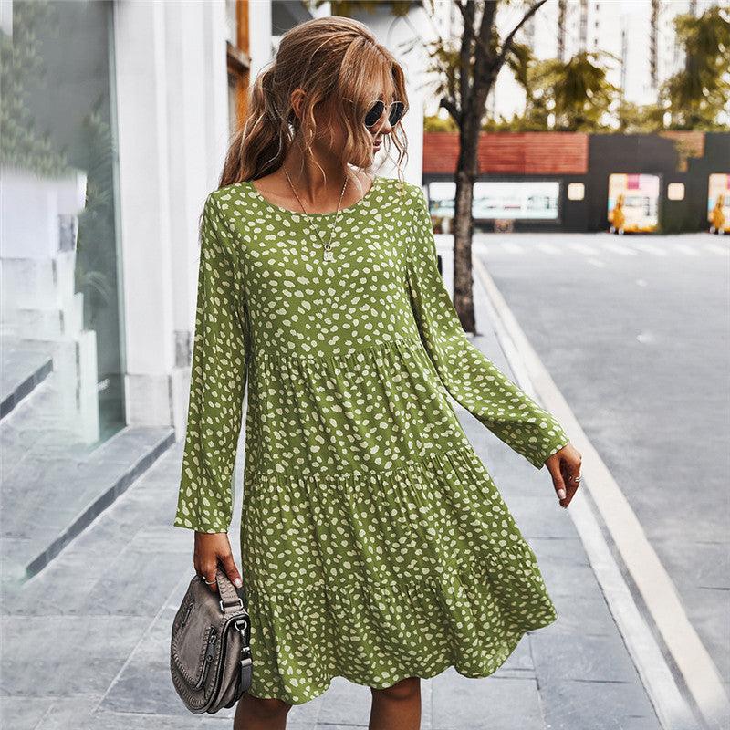 Classic Printed Dress Women - melvincucci