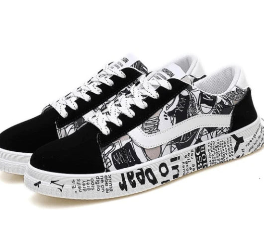 Cloth Shoe Male Shoe Spring Summer Breathable Leisure Board Shoe - melvincucci