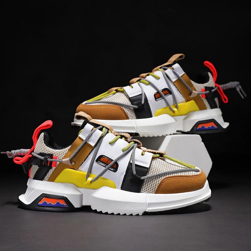 Colorblock casual shoes for men - melvincucci