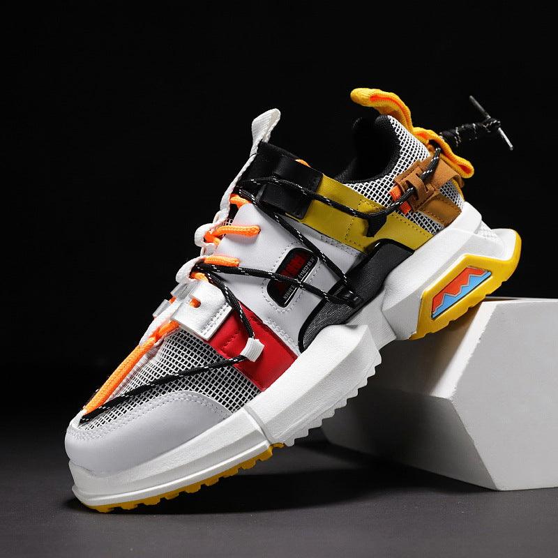Colorblock casual shoes for men - melvincucci